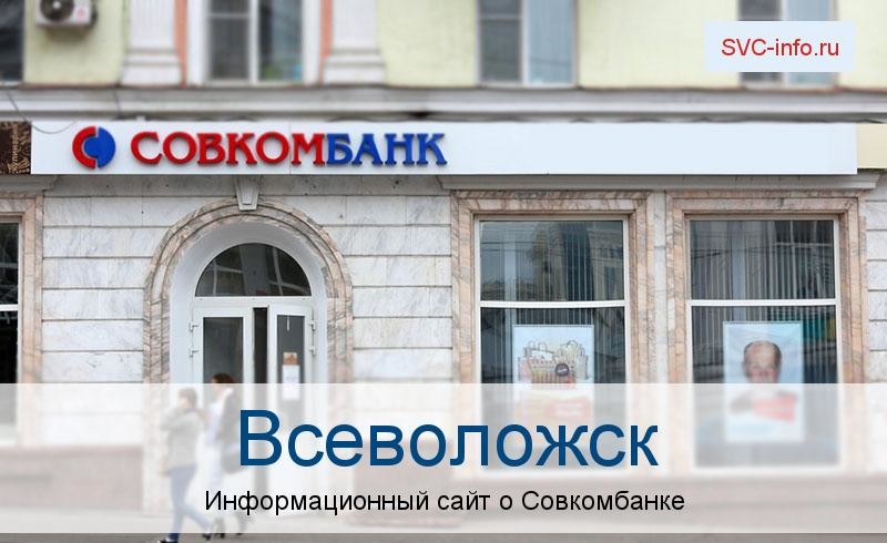 Банкоматы и отделения в городе Всеволожск